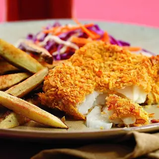 Fried Fish With Chips