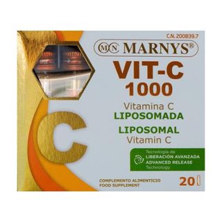 Vitamina C Liposomada (1.000 Mg.) (20 Viales X 10 Ml.) Marnys