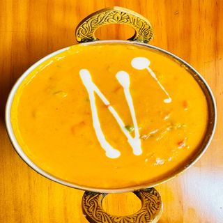 Vegetable Kurma com Arroz