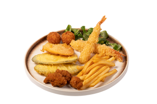 Tempura box family - una porzione