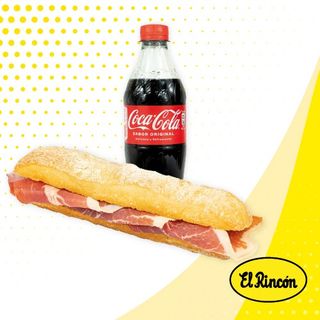 Bocadillo + Bebida (combina como quieras)