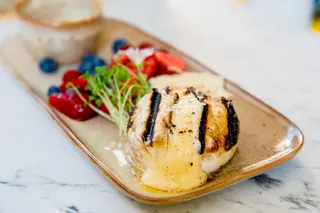 Camembert la grill