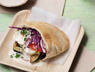 Pita vegetariana