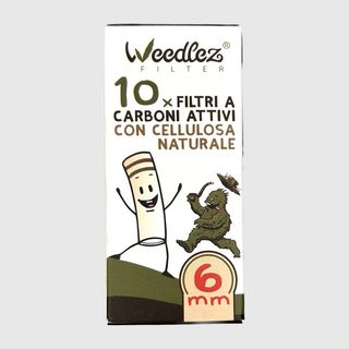 Filtros Carbón Activo y Ceramica 6mm - 10Uds