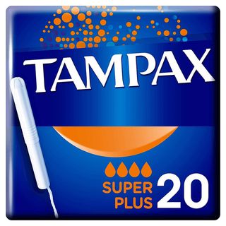 TAMPAX Super Plus Tampons, 20 Count
