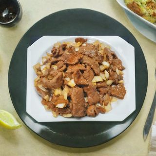 Vaca Com Molho de Ostra Caseiro