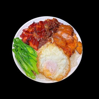 Riso Ai Tre Tesori（ 黯然销魂三宝饭）