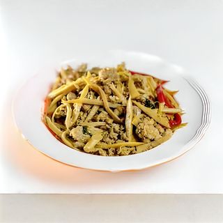 Porc Sauté au Bambou