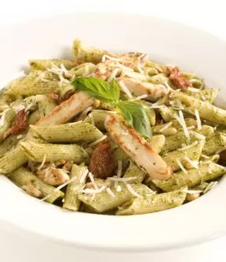 Pâtes Poulet Sauce Pesto
