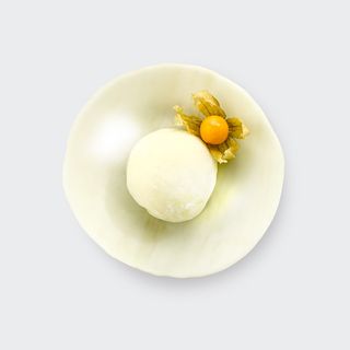 Mochi japones de chocolate blanco