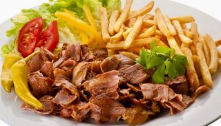 Plato Kebab De Pollo 