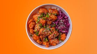 Popcorn Chicken z sosem słodkim sojowym