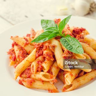 Massa com Molho Vermelho