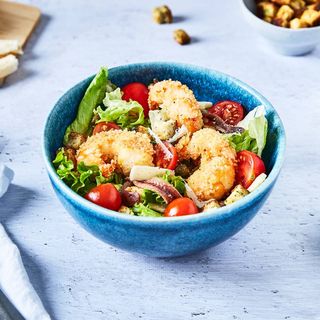 salade césar aux gambas