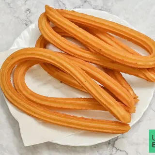 Ración de Churros con Dulce de Leche y Oreo