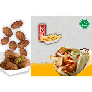 Menú Naan Falafel