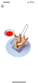 E18. Rollitos De Gambas (5 Pzs.)