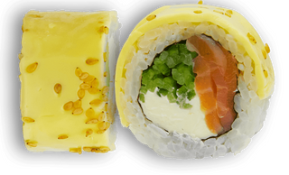 Рол Сирний з лососем (265г)