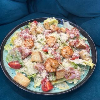 Салат Цезар з креветкою 260г