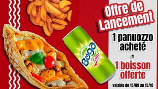 Panuozzo Double + 1 Boisson