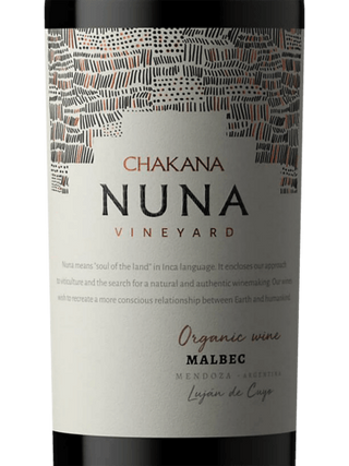 NUNA MALBEC TINTO - ARGENTINA