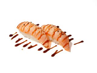 Nigiri salmón tostado (2 uds.)