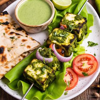 Spicy Hari Mirchi Paneer