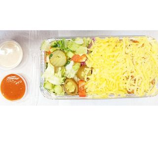 Kapsalon z mięsem mieszanym