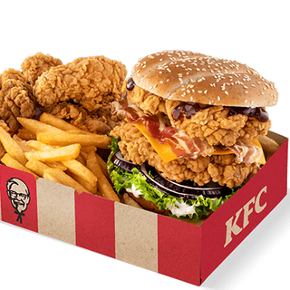 Podwójny Grander Burger Big Box