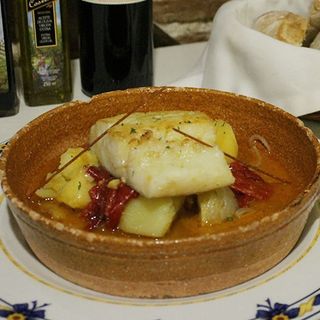 BACALAO AL HORNO