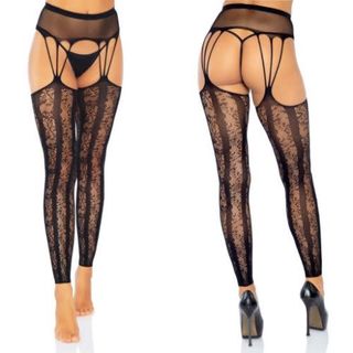 Medias Malla Leg Avenue Talla Única
