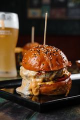 ბურგერი "ქათმის" 