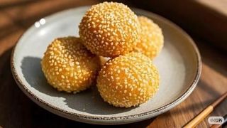 10  Kuglice od pirinča sa susamom / Sesame Rice Balls