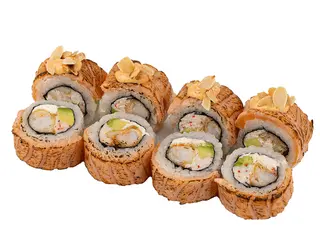 Uramaki z opalanym łososiem(8 szt) (315g)