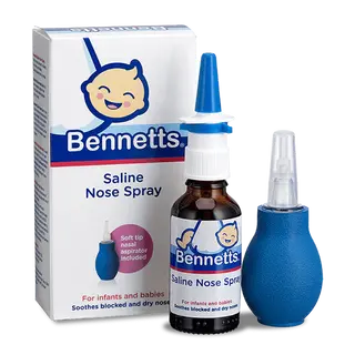 Bennetts Saline N/Spray 30Ml+Aspirator