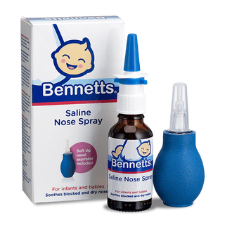 Bennetts Saline N/Spray 30Ml+Aspirator