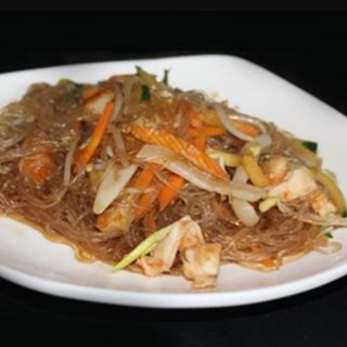 54.Spaghetti di soia frutti di mare