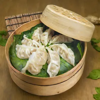 Dim Sum z łososiem 8 szt.