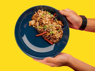 Локшина в соусі Теріякі з телятиною XL (420g)