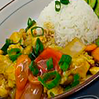 Bol de pollo chop suey