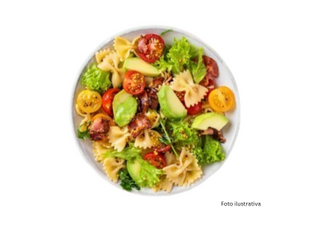 ensalada tropical de pasta