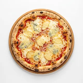 Pizza Quattro Formaggi (vegetariana)