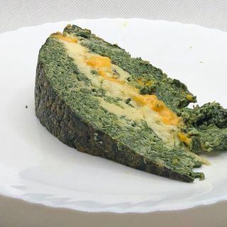 Tortillón de Espinacas con 4 Quesos