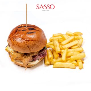 Бял класически Чийзбургер (600г)