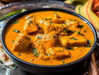 Tikka Masala de Camarão