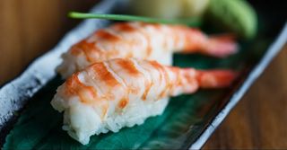 Nigiri gamberi cotti