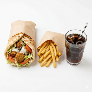 Menú Kebab Falafel