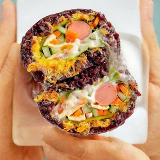 Roll di riso con ossobuco