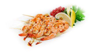 61 Spiedini di gambero 4 pezzi
