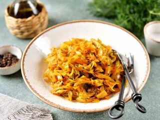 Жареная капуста (200г)